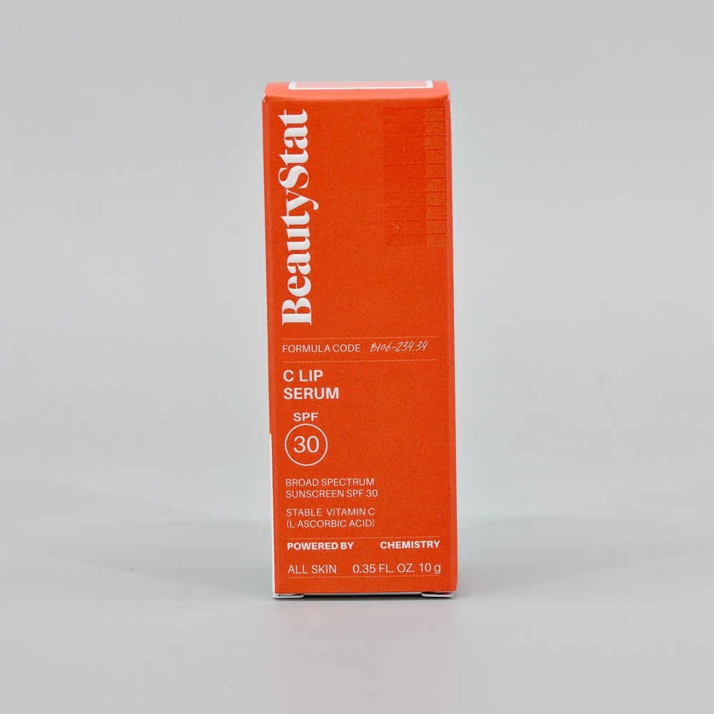 BeautyStat Universal C Lip Serum SPF 30 Vitamin C Neutral Peach 0.35oz 10g